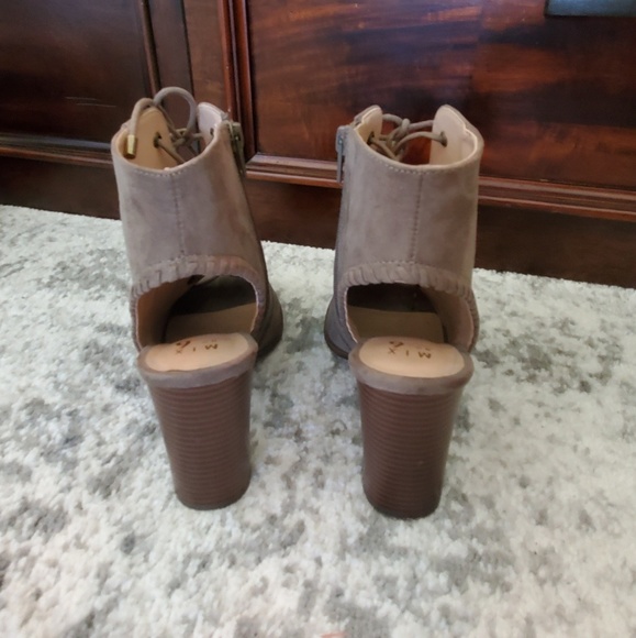 Olive Lace-up Booties - Picture 5 of 5